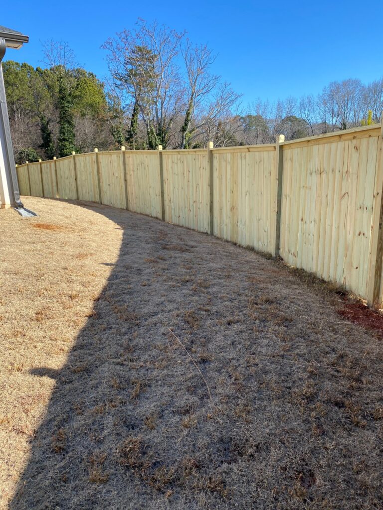 Fence Installation and build